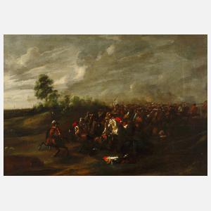 Schlachtenszene, Barock