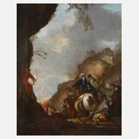 Barocke Schlachtenszene der Osmanenkriege111