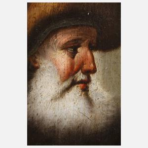 Paar Orientalenportraits