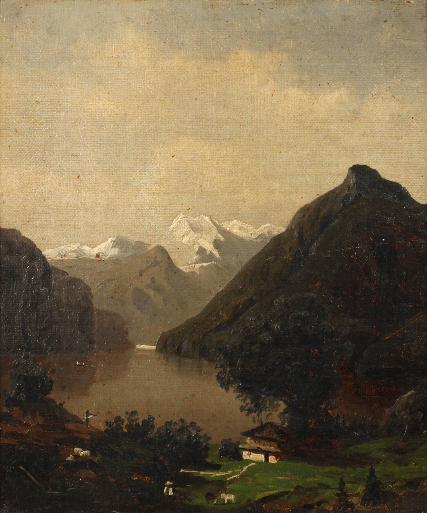 Sommerliche Hochgebirgslandschaft