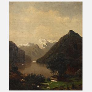 Sommerliche Hochgebirgslandschaft