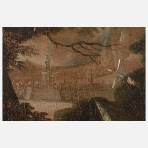 Abendliche Flusslandschaft