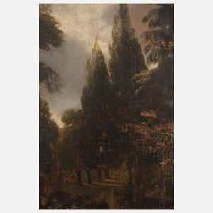 Abendliche Flusslandschaft