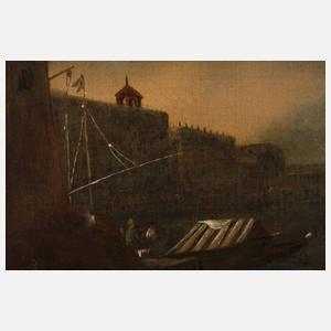 Gesellschaft im Hafen