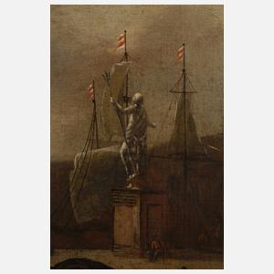 Gesellschaft im Hafen