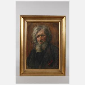 P. Bach, Portrait eines älteren Mannes