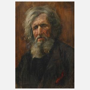 P. Bach, Portrait eines älteren Mannes