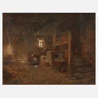 Prof. Anton Burger, Bäuerliches Interieur111