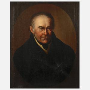 Heinrich Fischer, attr., Herrenportrait
