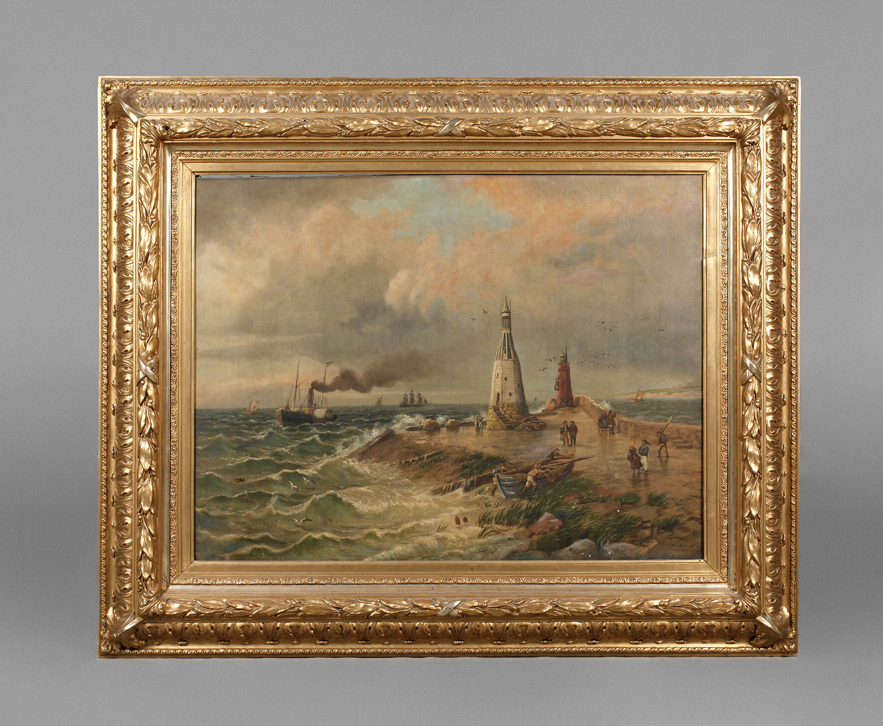 Guido Hampe, Küste bei Swinemünde