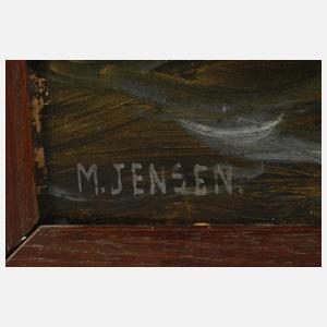 Max Jensen, Steilküste bei stürmischer See