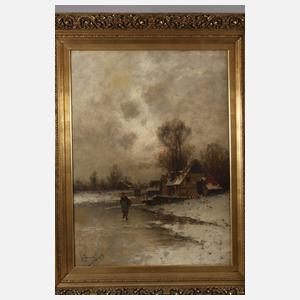 Johann Jungblut, Winterlandschaft