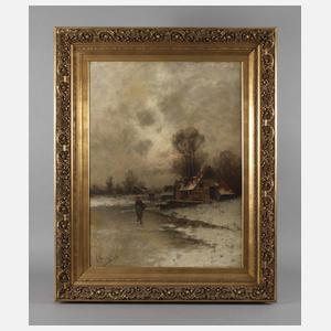 Johann Jungblut, Winterlandschaft