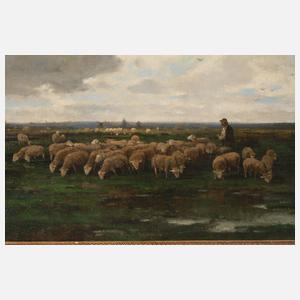 Adolf Kaufman, attr., Pastorale Landschaft