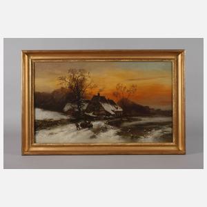 E. Lenz, Winterabend