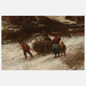 E. Lenz, Winterabend