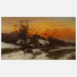 E. Lenz, Winterabend