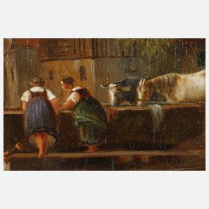 E. Leuteritz, "Die Zugspitze bei Partenkirchen"