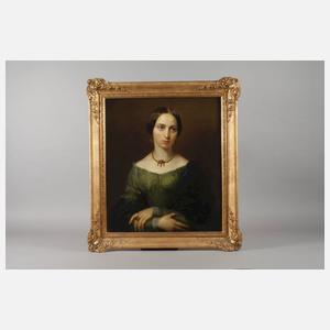 Andreas Mayr, attr., Paar Biedermeier-Portraits