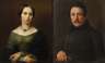 Andreas Mayr, attr., Paar Biedermeier-Portraits