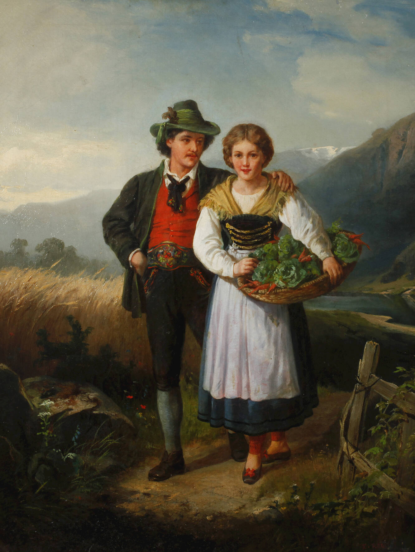 Emil Rau, Heimkehr von der Ernte