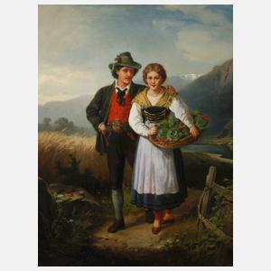 Emil Rau, Heimkehr von der Ernte