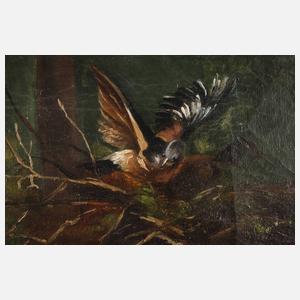 E. Rother, Staunende Kinder im Wald