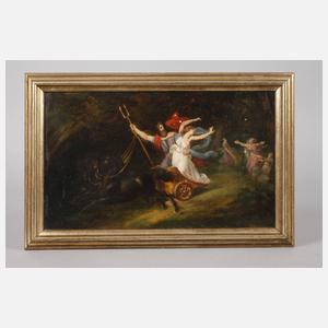 Leopold Schauer, attr., Raub der Proserpina