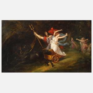Leopold Schauer, attr., Raub der Proserpina