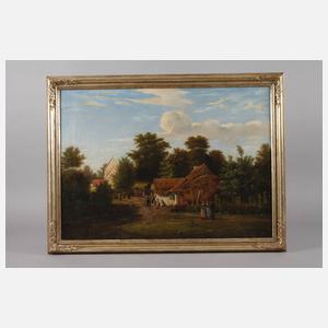 Heinrich Schübeler Senior, Sommerliche Dorfansicht