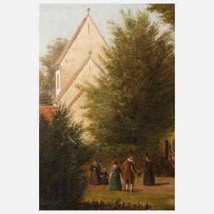 Heinrich Schübeler Senior, Sommerliche Dorfansicht