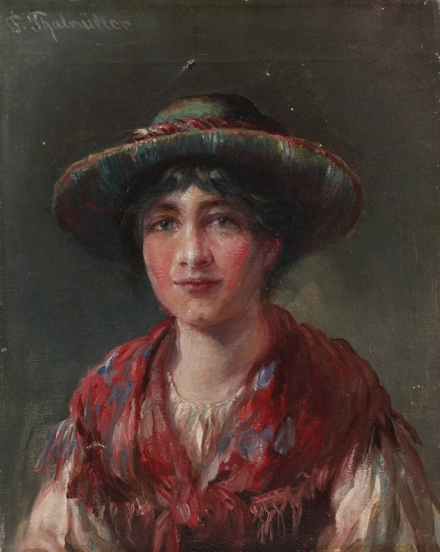 F. Thalmüller, Frauenportrait