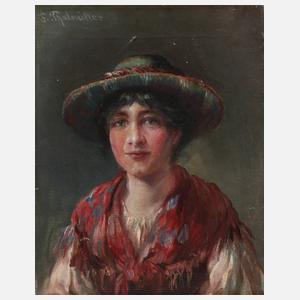 F. Thalmüller, Frauenportrait