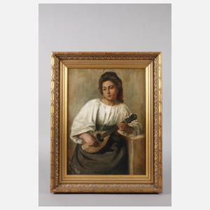 E. R. Zulauf, Mädchen mit Mandoline