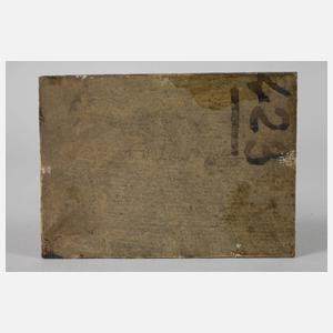 Kircheninterieur mit Dame