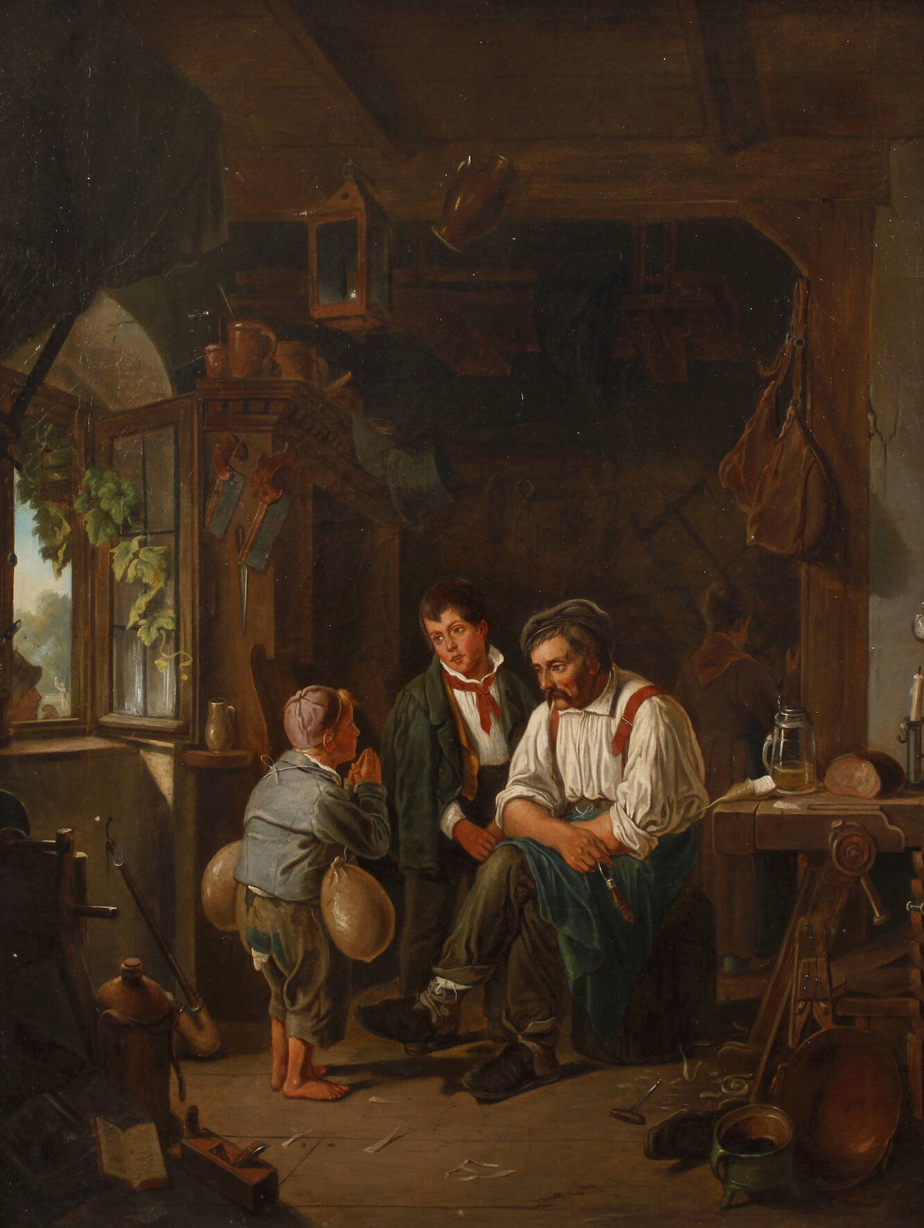 In der Tischlerwerkstatt