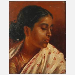 Portrait einer Orientalin