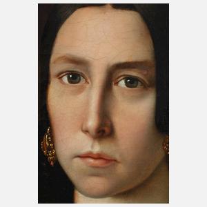 Paar Biedermeierportraits