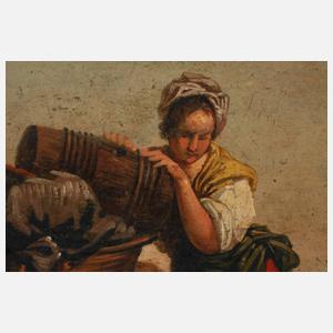 Das Mädchen mit dem Esel