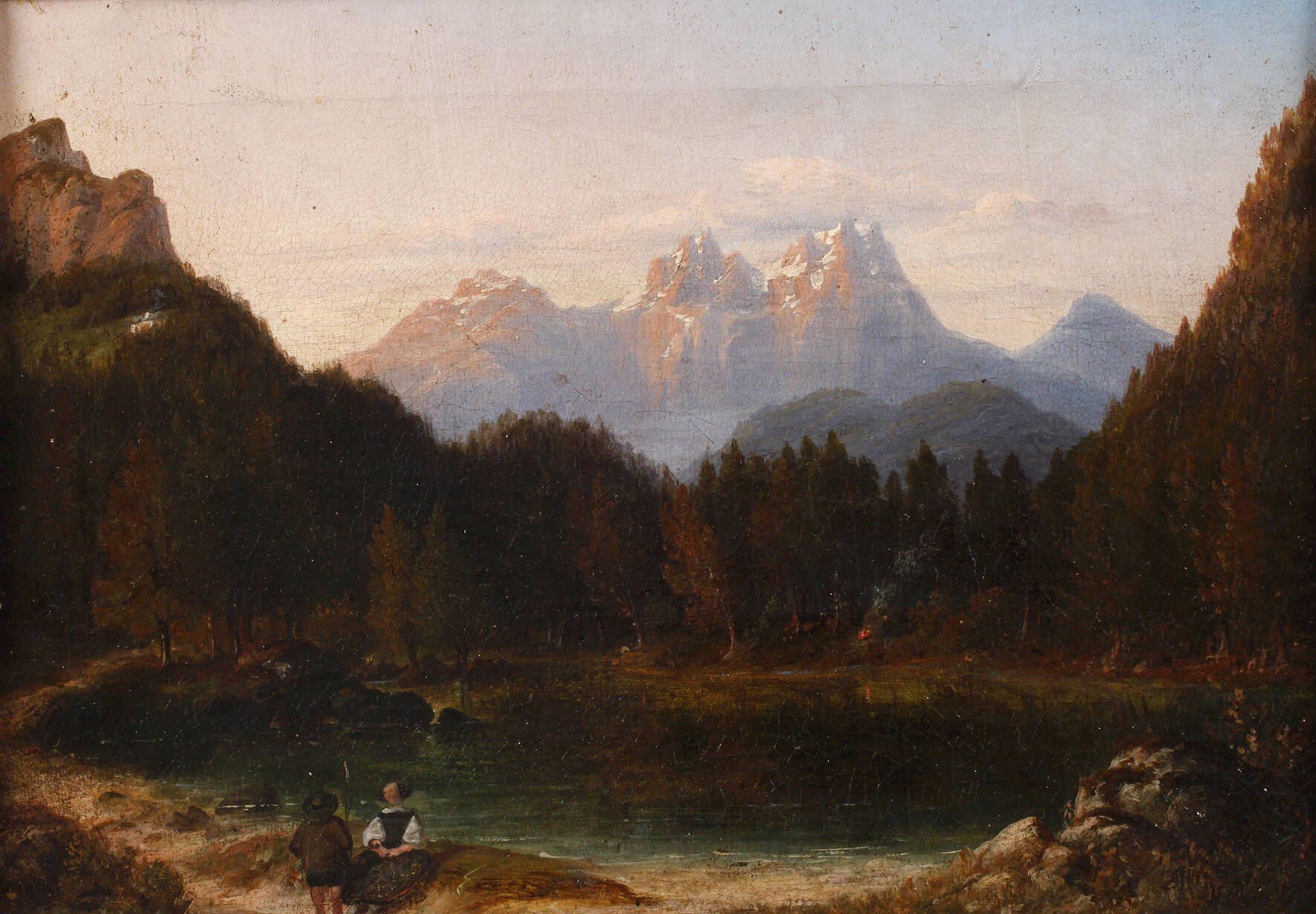 Alpenlandschaft bei Ramsau