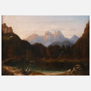 Alpenlandschaft bei Ramsau