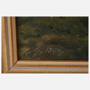 Sommerliche Alpenlandschaft mit Kirche