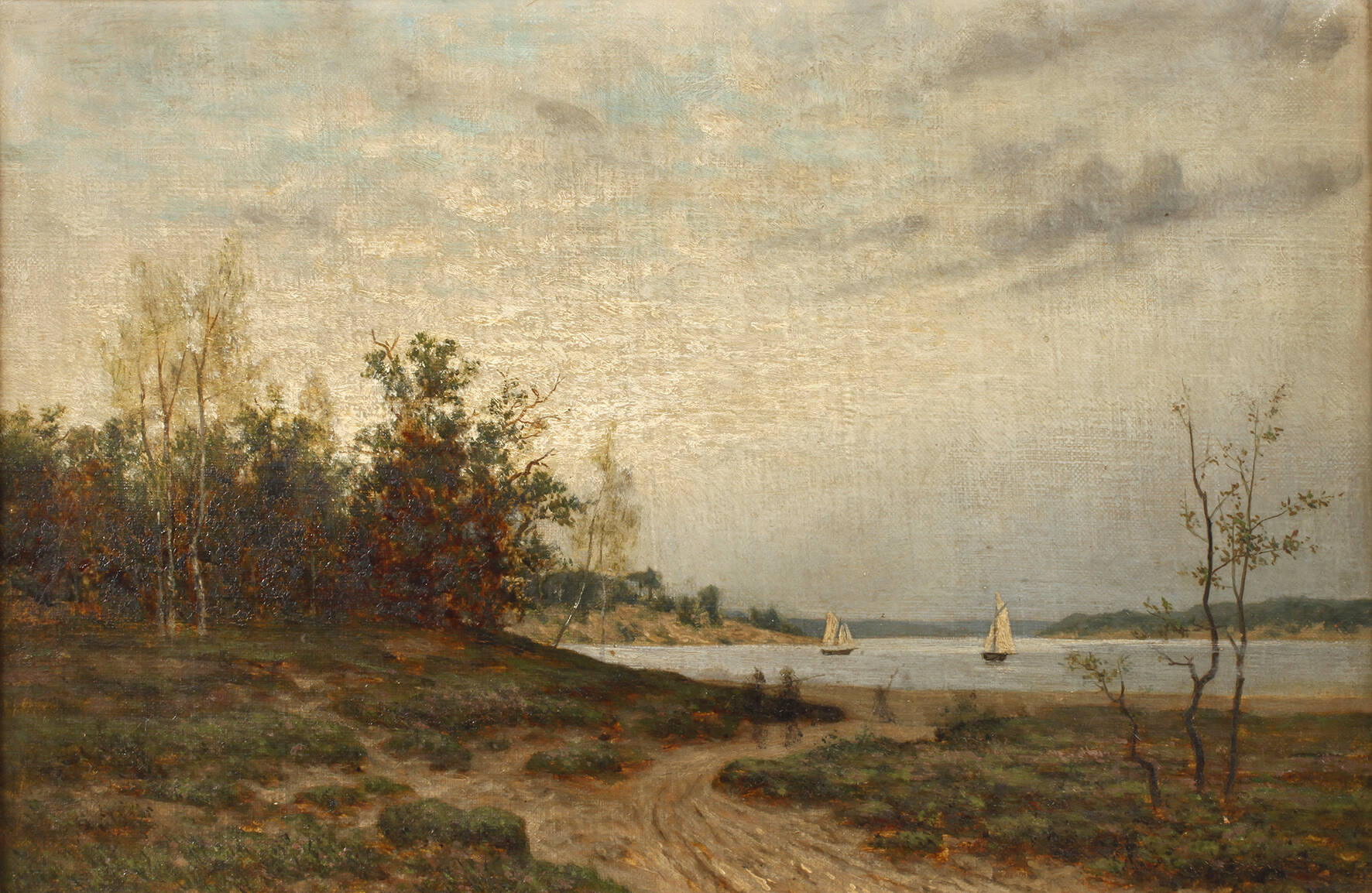 Herbstliche Seelandschaft