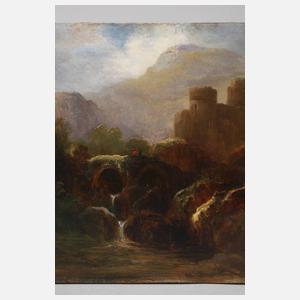 Romantische Flusslandschaft