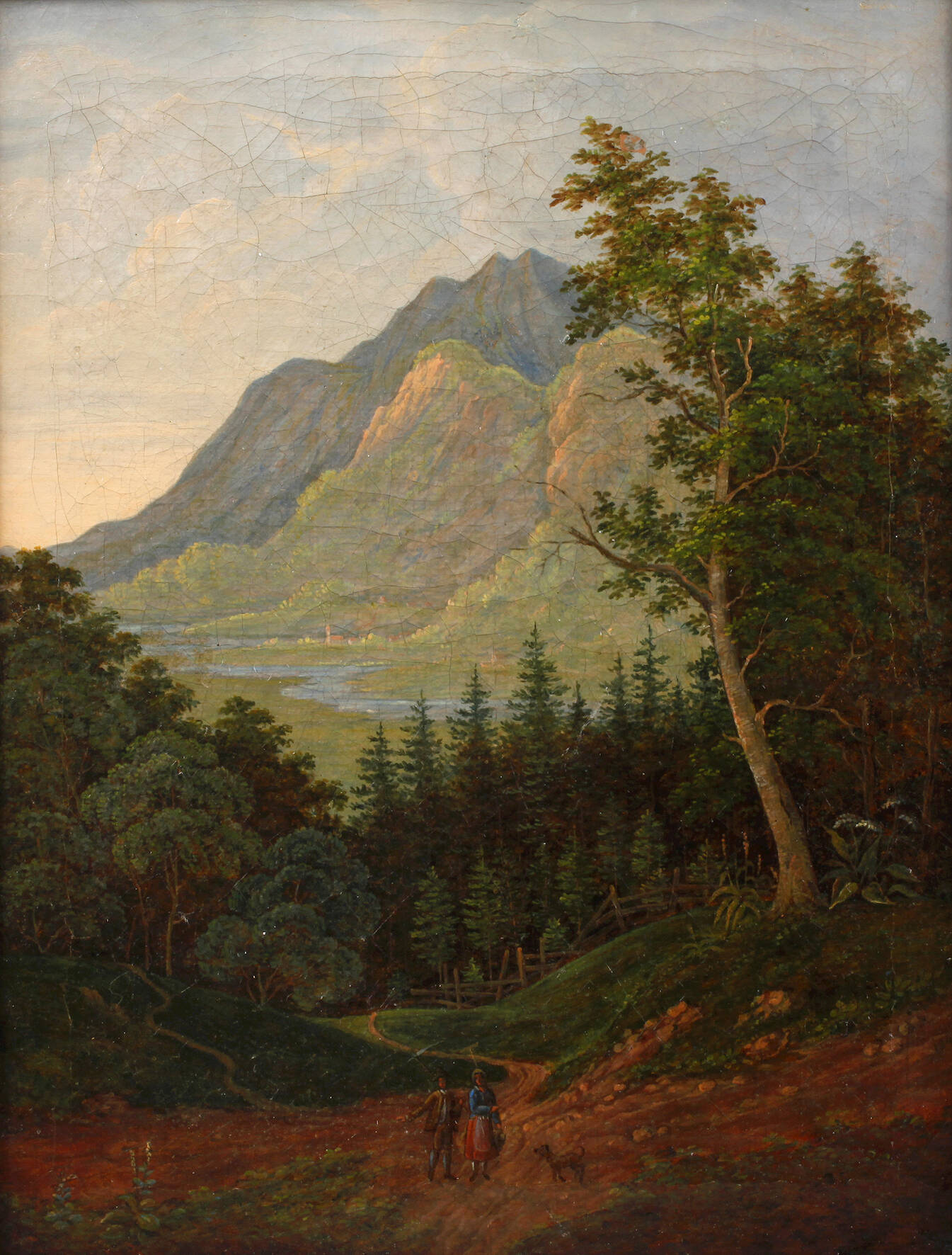 Romantische Gebirgslandschaft