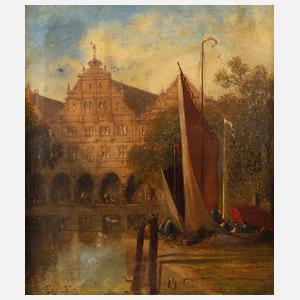 Niederländische Hafenstadt