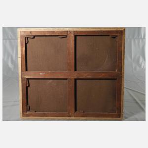 Arkadische Landschaft mit Tempelruinen