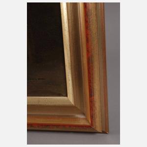 E. Ansen-Hoffmann, Kartenspieler im Weinkeller