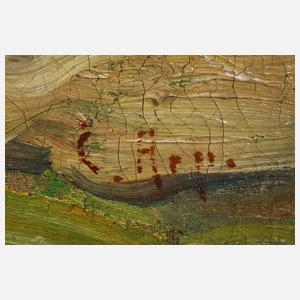 Prof. Carl Arp, "Holsteinisches Gehöft"