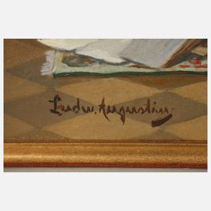 Ludwig Augustin, In der Bibliothek